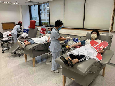 澳娛綜合組織員工參加「齊捐血　獻愛心」