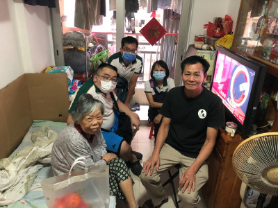 澳娛綜合義工隊社區探訪　發揚企業關愛精神