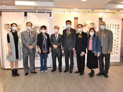SJM showcases calligraphy and painting works of staff member...