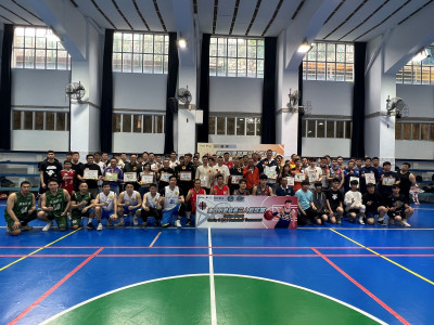 澳娛綜合於澳門明愛的慈善三人籃球賽勇奪亞軍