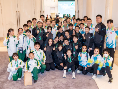 澳娛綜合以武會友 支持亞洲青少年武術錦標賽