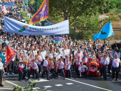 澳娛綜合全力支持公益金百萬行 組織逾10,000人次線上線下為慈善齊邁步