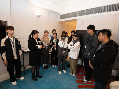 澳娛綜合為聖公會澳門社會服務處青少年舉辦職場體驗活動