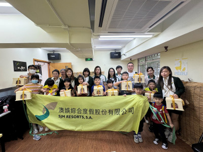 澳娛綜合贊助「母親節甜蜜蜜心型蛋糕親子工作坊」活動