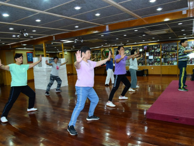 澳娛綜合為團隊成員辦太極武術班
