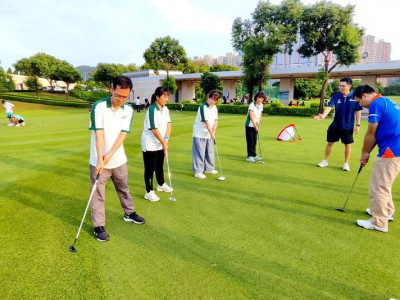 澳娛綜合高爾夫球互動體驗營　鼓勵本地青少年投入運動