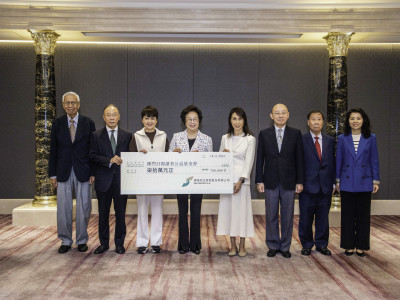 澳娛綜合捐款70萬支持「第41屆公益金百萬行」