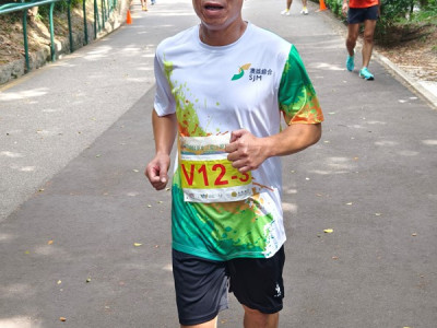 澳娛綜合參與「2024基本法環山跑比賽」 獲得接力邀請賽第七名