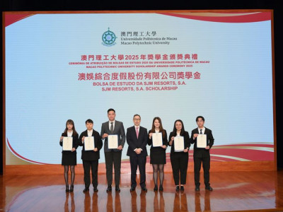SJM Expands the Scholarship Programme for Macao Polytechnic ...