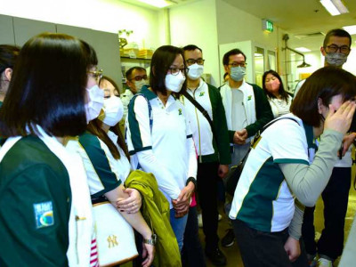 澳娛綜合34名員工參加「捐血講座及參觀血庫」 為社會獻上一分綿力 讓愛心薪火相傳