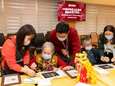 澳娛綜合聯同青少年探訪長者　共建友愛社區