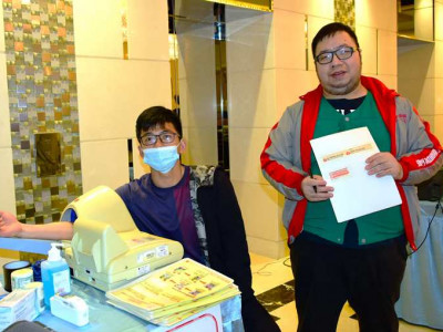 澳娛綜合於回力海立方舉行「齊捐血、獻愛心」活動