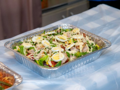新葡京廚師團隊為心明治小食店學員作專業示範