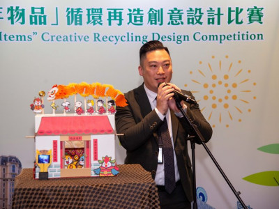 澳娛綜合鼓勵團隊成員循環再造賀年物品發揮創意