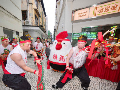 澳娛綜合全力支持「澳門魚行醉龍節」 傳承推廣國家級非物質文化遺產