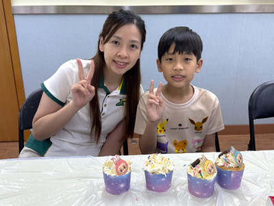 澳娛綜合親子參加「六一兒童節杯子蛋糕」工作坊 培養社交技能 增進親子關係