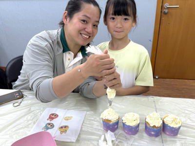 澳娛綜合親子參加「六一兒童節杯子蛋糕」工作坊 培養社交技能 增進親子關係