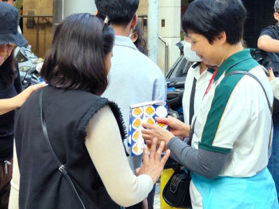 SJM Volunteer Team Participates in &ldquo;Flag-selling Day of the ...