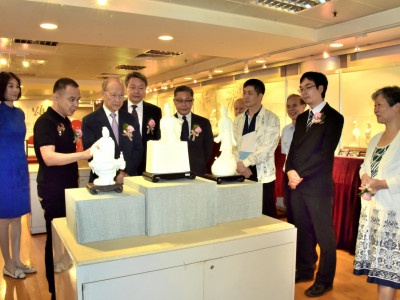 澳博贊助中國德化瓷藝術展