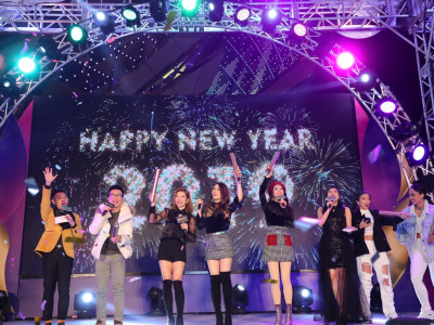 新葡京、十六浦與眾同樂迎新年