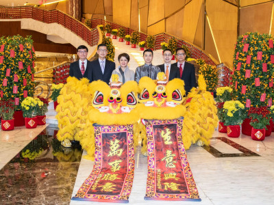 澳博醒獅賀新禧