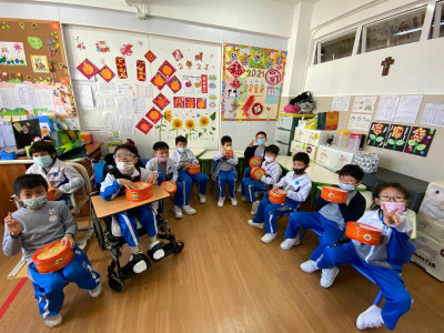 澳博支持明愛學校辦「親子團年逛年宵」活動