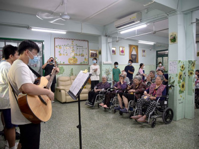 SJM Partners with Caritas Macau to Bring Music to the Elderl...