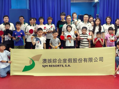 SJM Organises “Table Tennis Family Sports Experience Day”